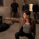 Charlize Theron is directed in a scene from The Old Guard.
